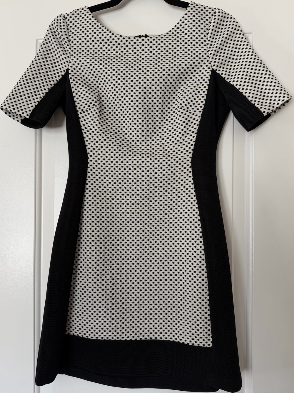 BCBG polka dot mini dress